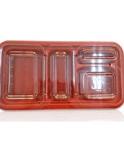 Hộp nhựa bốn ngăn cao cấp