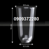 Ly nhựa đáy bầu 700ml