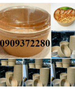 Tô giấy đựng thực phẩm dùng 1 lần