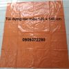 Túi đựng rác màu cam
