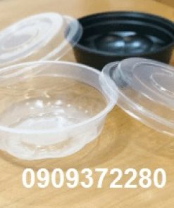 Tô nhựa đen, đỏ, trắng