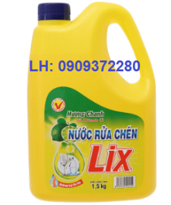 Nước rửa chén Lix