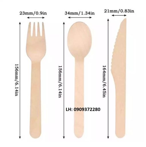 Dao gỗ dùng 1 lần